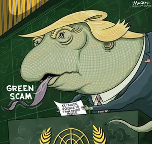Is Trump controlled by Aliens?